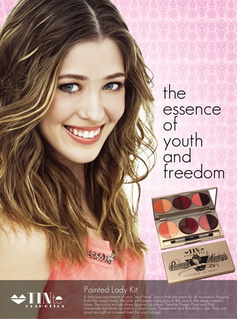 Tinte Cosmetics choose Erica Holsclaw as the face of their cosmetic line