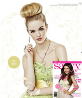 Germaine DeNigris shoots Beauty and Fashion editorial for Savvy Magazine